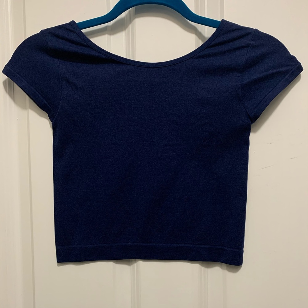 Free People stretchy crop top